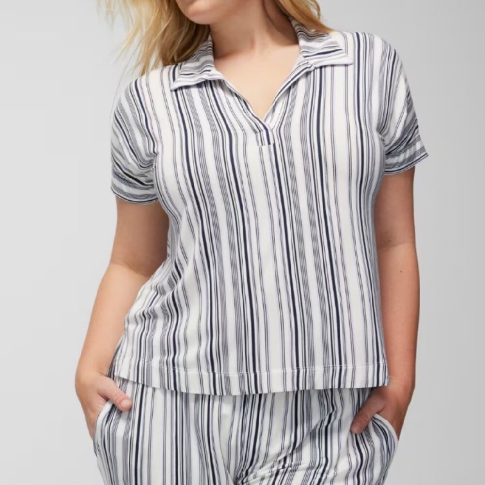 SOMA 💕Annalisa Stripe 💕 cool nights sleep pants - NWT - Picture 3 of 4